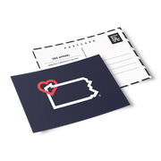PA Love Postcard