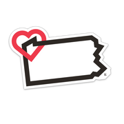 PA Love Sticker