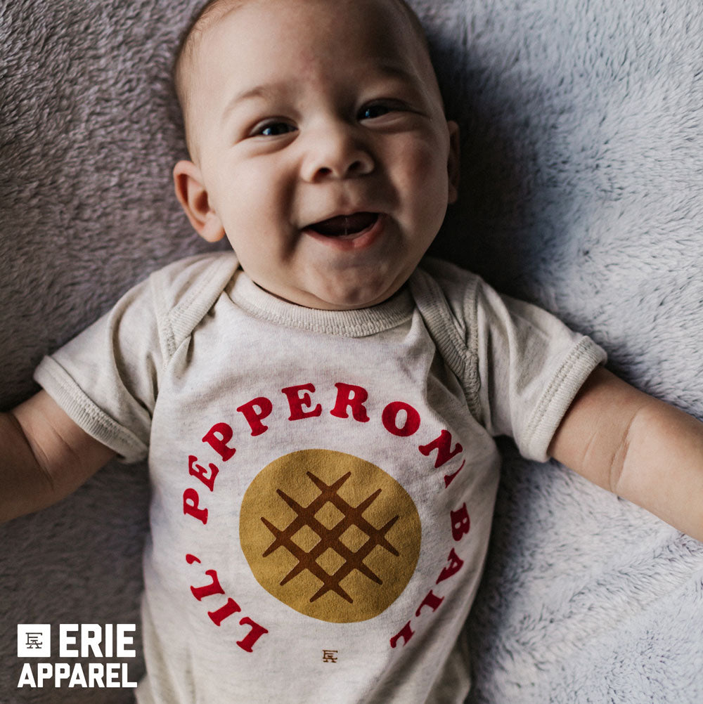 Lil' Pepperoni Ball Onesie